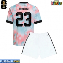Belgien Michy Batshuayi #23 Auswärts Trikotsatz Kinder WM 2026 Kurzarm (+ Kurze Hosen)